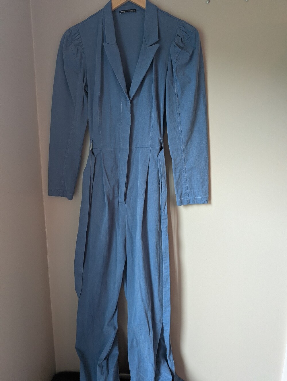 Zara Dusty Blue Collared Shirt